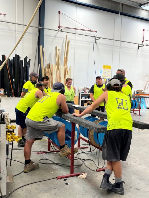 Design Windows Nelson Showroom and staff