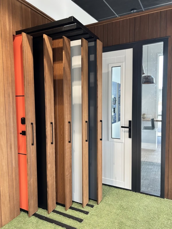 Design Windows Dunedin Showroom, Entry Doors